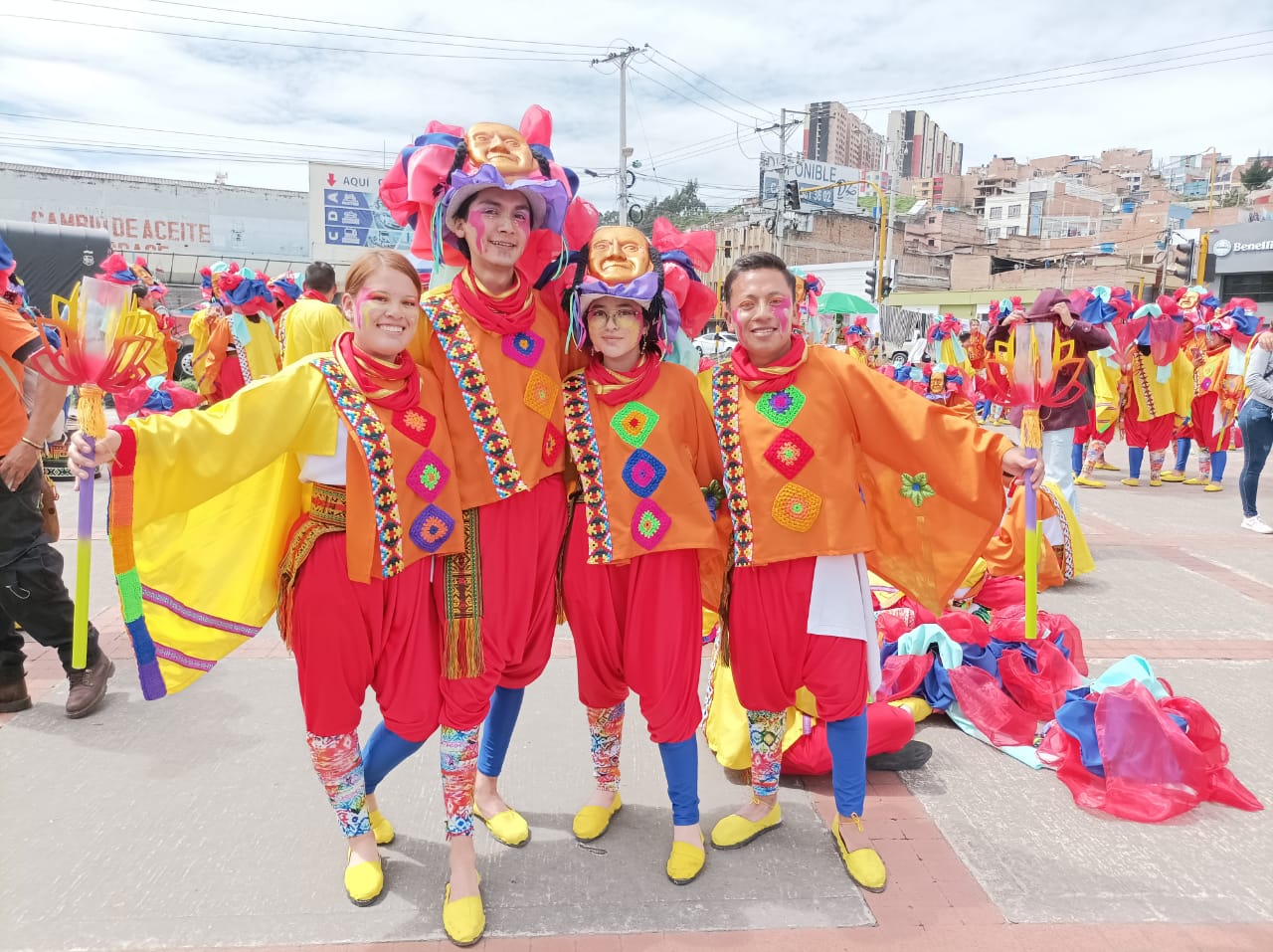 La Fundación Social y Cultural Kankunapa, con su danza Nakhiri-fuego en el carnaval, presentó un espectáculo sin igual, algunos de sus bailarines son: Daniela Chaves, Andrés Revelo, Isabela López y Víctor Urbina. 